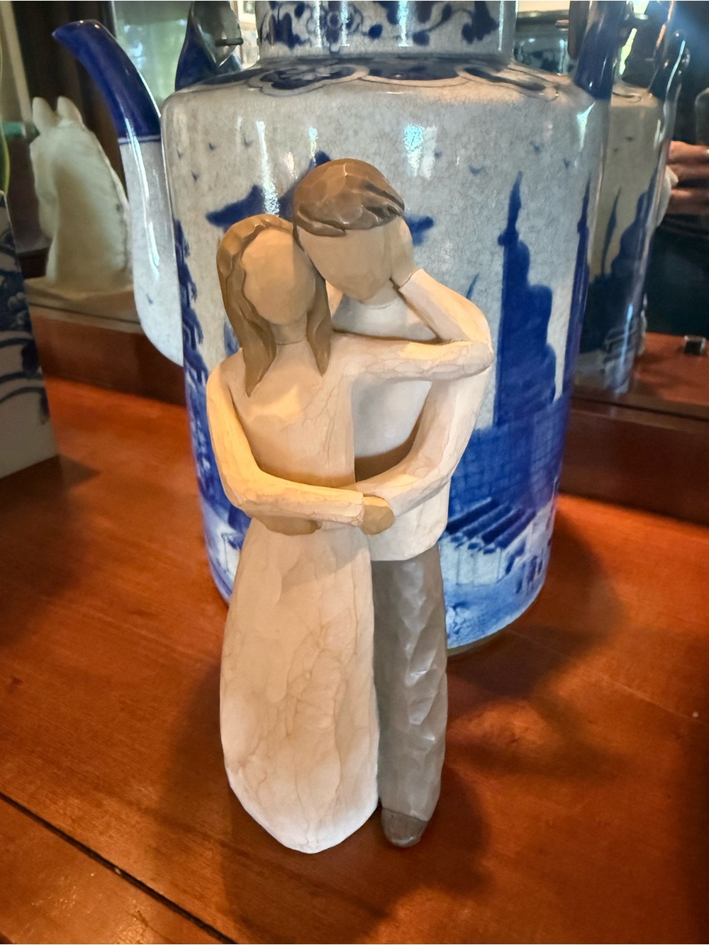 Willow Tree Together Figurine Couple Embracing Susan Lordi Demdaco 9